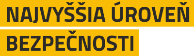 najvyssia uroven bezpecnosti